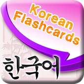 Learn Korean Vocabulary | Korean Flashcards on 9Apps