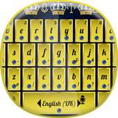 Emoji Royal Gold Keyboard