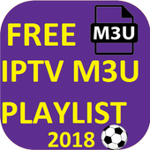 IPTV M3U PLAYLIST 2018 icon