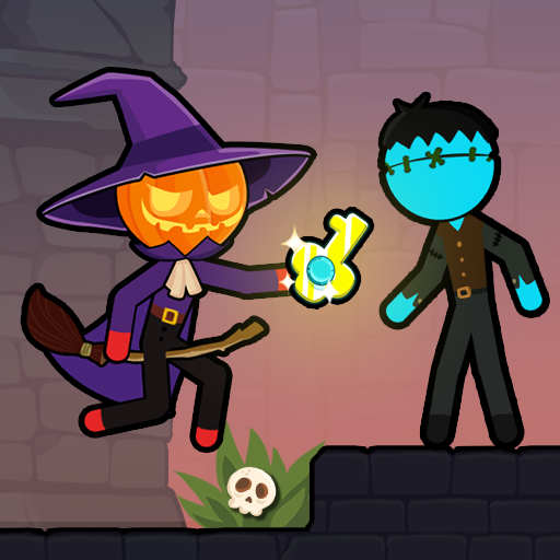 Fire and Water Stickman 2 icon