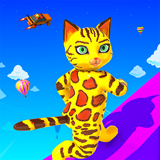Real cat runner: cat games 3d icon