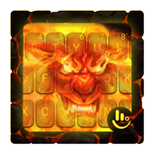 Fire Flaming Lion Keyboard Theme icon