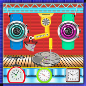 Clock Wrist Watch Factory: Builder Fix It Game icon