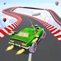 Impossible Racing Car Mountain Climb Stunt Drive