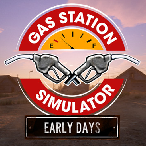 gas station simulator car game icon