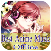 Best Anime Music Offline icon