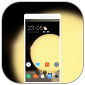 Theme for moto razr v4 earth wallpaper icon