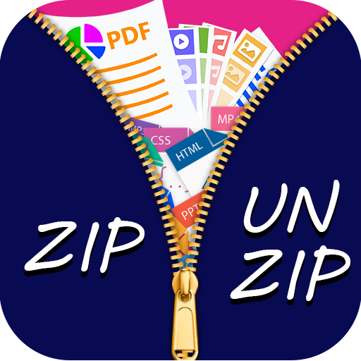 Zip Unzip File Manager - Zip File Reader App icon