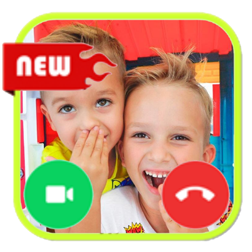 Vlad and Niki Call me : Fake Call and wallpapers icon