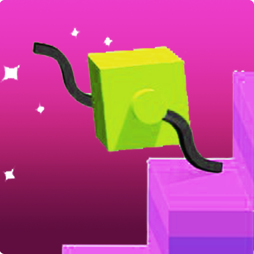 Draw street cilimber cubes أيقونة