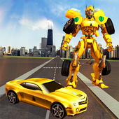 Robot Car Transformation Transport Simulator 2019 icon