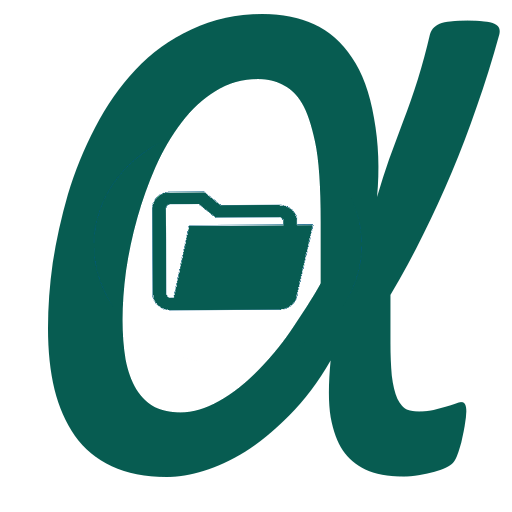 AlphaFile - WhatsApp File Cleaner &amp; Status saver أيقونة