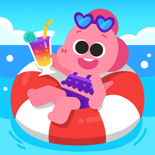 Cocobi Summer Vacation - Kids game, seaside picnic icon