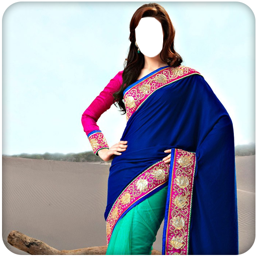 Hot Women Saree Photo Suit icon