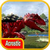 Acrostic LEGO Jurassic Batle