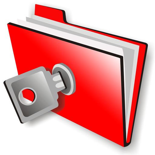 Red Note - notes with password icon