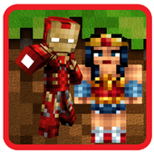 Super Hero skin for Minecraft PE icon