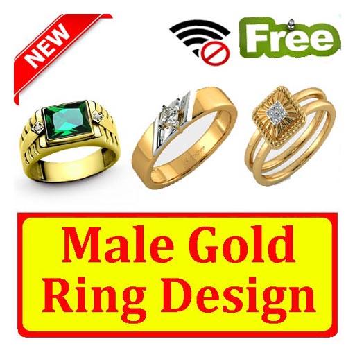 Gold Ring Design For Man icon