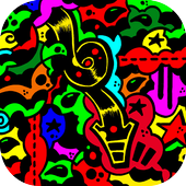Graffiti Creator Coloring Book icon