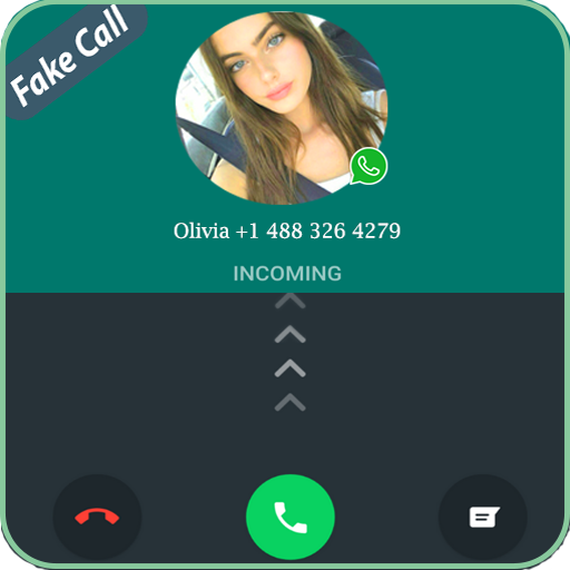 Fake Call Chat - Fake text message - Fake whatsapp icon