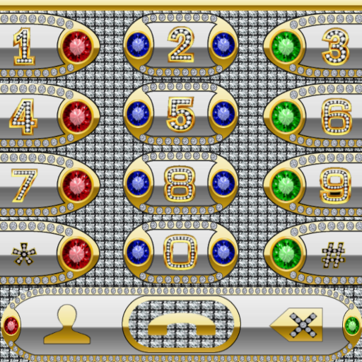 THEME EXDIALER GOLD DIAMONDS 4 icon