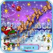 Snowflake Christmas Keyboard on 9Apps