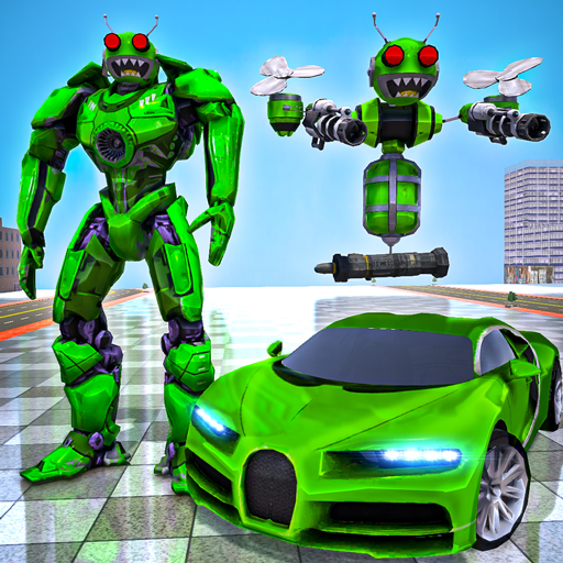 Honey Bee Robot Car Game: Robotertransformation 3D icon