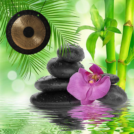 Relaxing Water Sounds: Meditation Gong icon