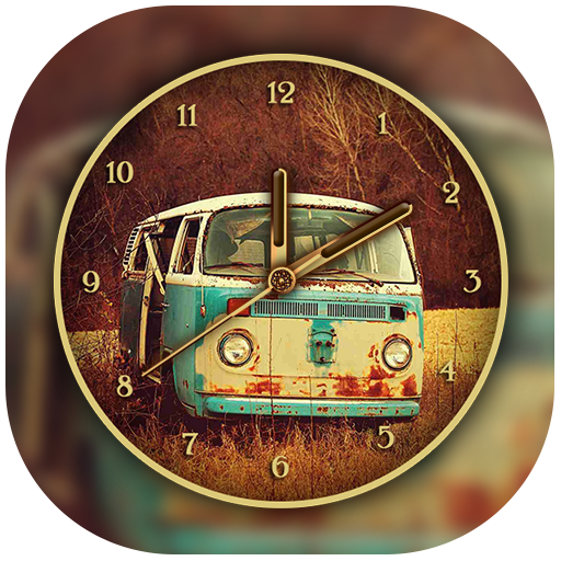 Vintage Clock Live Wallpaper icon