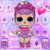 LOL Glitter Girl keyboard on 9Apps