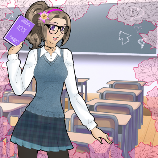 Anime High School Dress Up icon