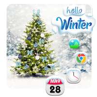 Ice Snow Winter Theme