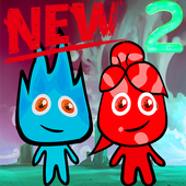 fire boy vs pretty girl icon