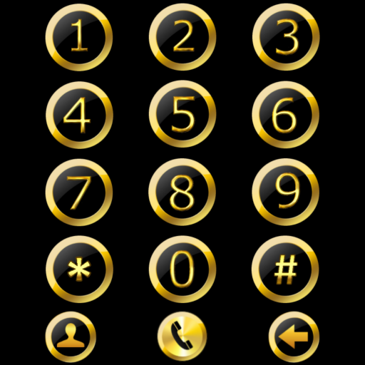 THEME BLACK GOLD 2 FR EXDIALER icon
