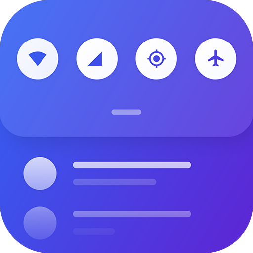 Custom Notifications and Quick Settings icon