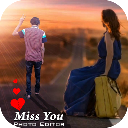 Miss You Photo Editor :Cut Paste Editor icon