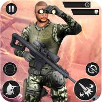 US Army Gun Battle War Combat Shooting FPS Counter on 9Apps