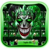 Joker-Schädel-Tastatur-Thema icon