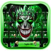 Thème du clavier Joker Skull