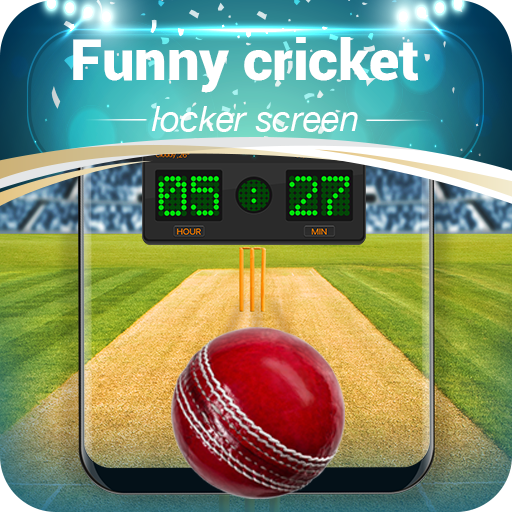 Funny Cricket Game Lock Screen for You icon