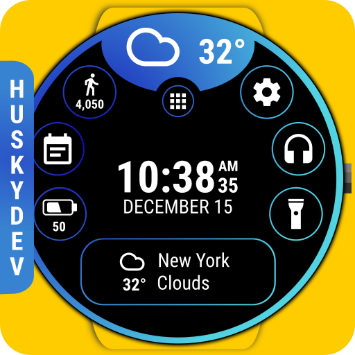 ikon Thermo Watch Face by HuskyDEV