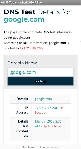 What is My IP address screenshot 5