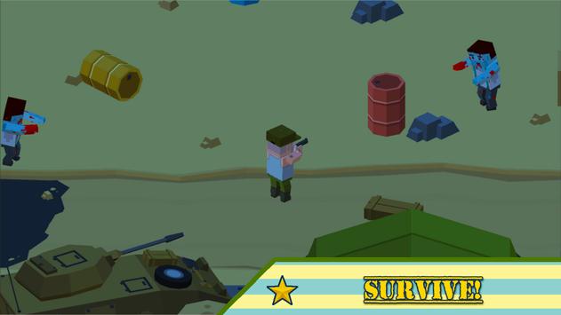 Pixel Gun Z Shooter Zombie 3D screenshot 5