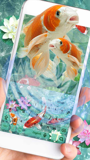 Koi Fish Keyboard скриншот 3