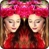 Mirror photo editor,Mirror image  &amp; Mirror camera icon