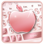 Rose Gold Keyboard For Phone 8 icon
