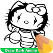 How To Draw Dark Anime icon