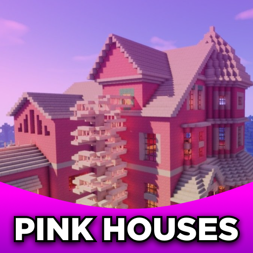 Pink Princess House for Minecraft icon
