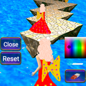 Draw your princess and play. icon