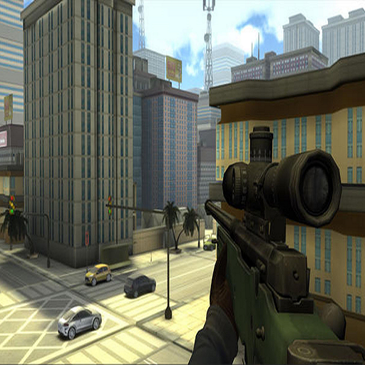 City sniper 3D icon